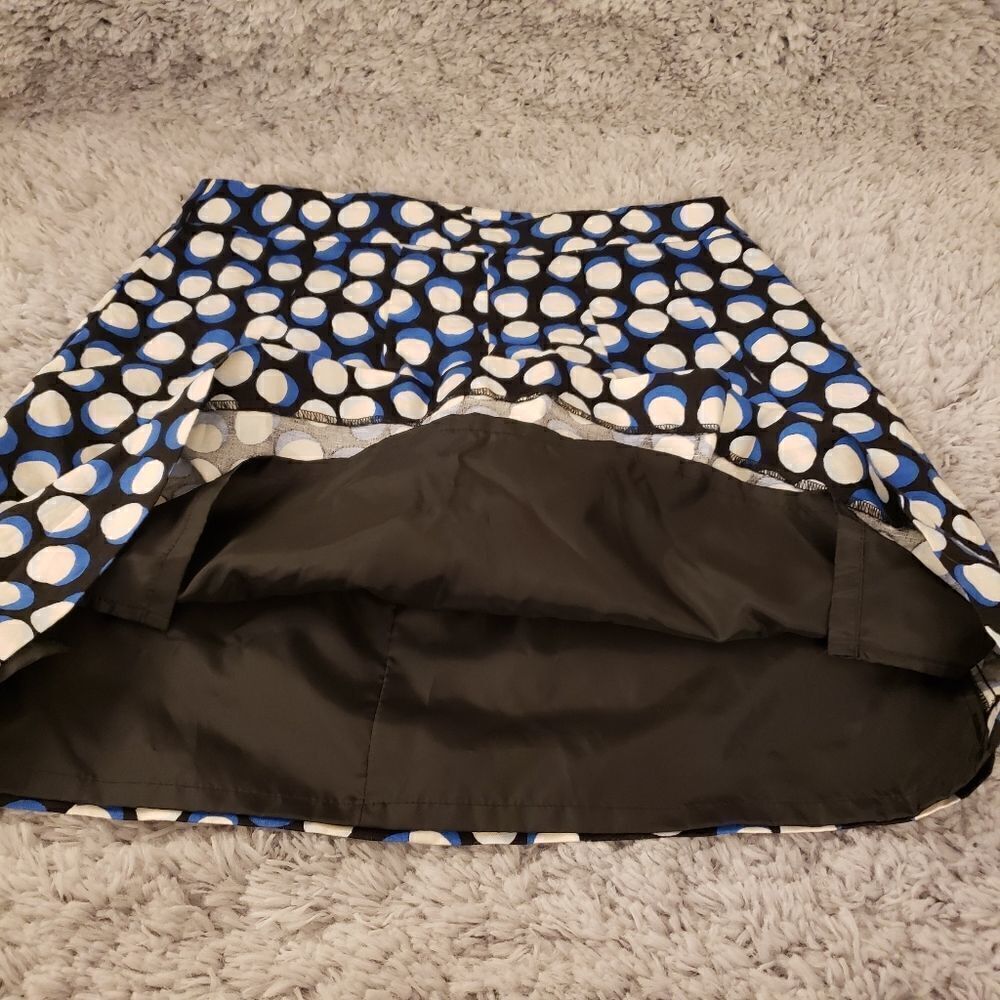 Loft Dot Pattern Fully Lined Skirt - image 3
